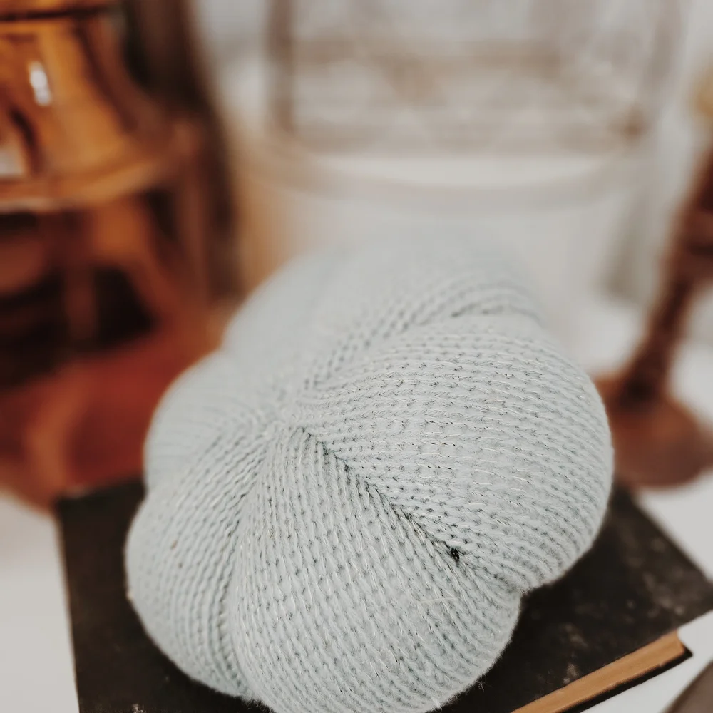 Soft & Cozy Knit Pumpkin Decor Item🎃 - Blue, Green, Gold💙💚💛 **BRAND NEW!!**